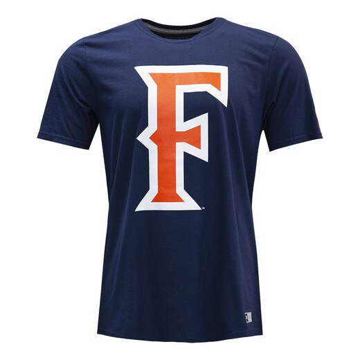 Fullerton 'F' Tee - Navy